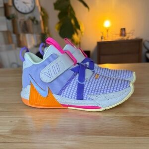 LeBron Witness 7 PS ‘Action Grape Vivid  Orange’ Sneakers